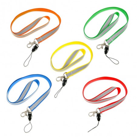 Reflective lanyard