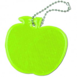 Soft reflector on chain / snap hook apple