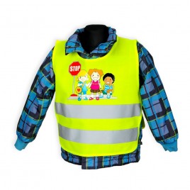 Reflektierende Kinderweste YoYo-K203 STOP-2