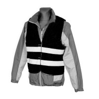 Reflektierende Weste für Erwachsene K-YG801 - schwarze