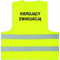 Kamizelka odblaskowa dla dorosłych 201/2P/Ż/S siatkowa  - żółta