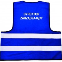 Adult High Vis Vest YoYo-201/2P/N - blue