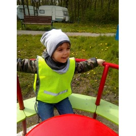 Reflektierende Kinderweste - grüne