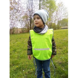 High Vis Vest for children - green