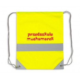 Worko-plecak odblaskowy dla dzieci - żółty - WP-024