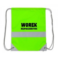 Worko-plecak odblaskowy dla dzieci - zielony - WP-034