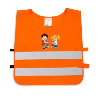Kamizelka odblaskowa dla dzieci K203 KID Chłopiec i dziewczynka