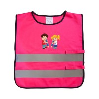 Kamizelka odblaskowa dla dzieci K203 KID Dziewczynka