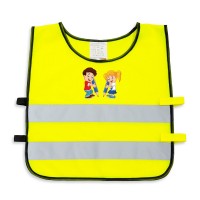 Kamizelka odblaskowa dla dzieci K203 KID Dziewczynka