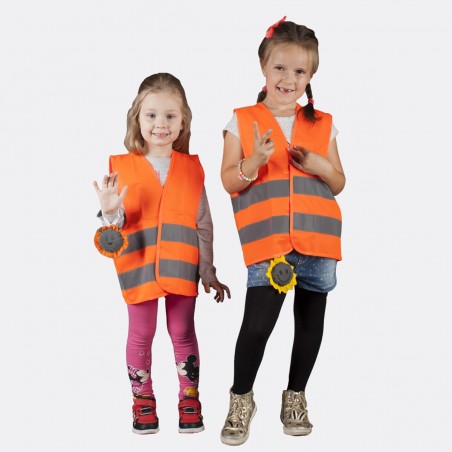 Светоотражающий детский жилет  K201
