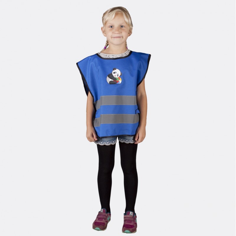 Kamizelka odblaskowa dla dzieci K203 KID Panda Kamizelka odblaskowa dla dzieci K203 KID Panda