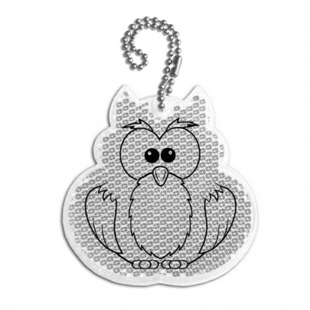 Жесткий кулон - рекламный гаджет Серебряная Сова