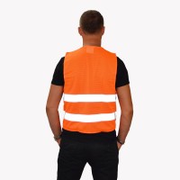 Reflektierende Netzweste für Erwachsene YoYo-201/2P/P/S  - orange