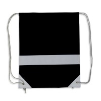 reflective backpack for children - black