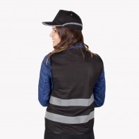 Reflektierende Weste für Erwachsene K-YG801 - schwarze