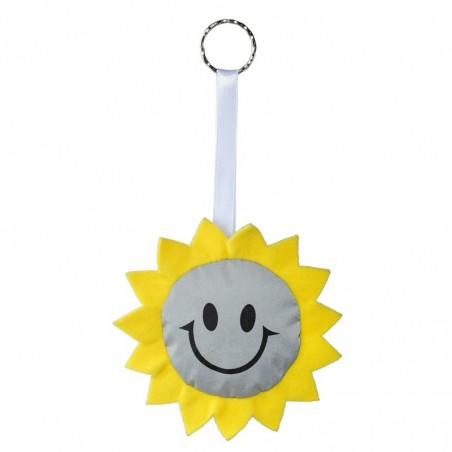 Reflective key hanger SUN