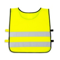 Kamizelka odblaskowa dla dzieci K203 KID - żółta