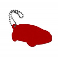 Reflektierender weicher Anhänger - rotes Auto