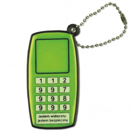 Reflective soft pendant - mobile phone