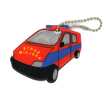 Soft reflective pendant - city guard