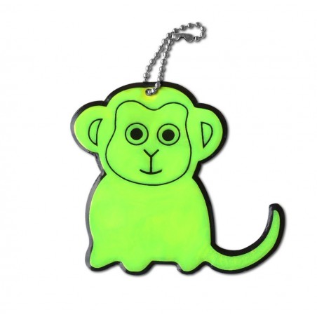 М'який відбивний кулон-мавпа