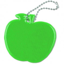 Jabłko zielone - zawieszka odblaskowa miękka
