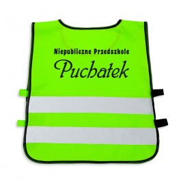 Kamizelka odblaskowa dla dzieci K203 KID - zielona