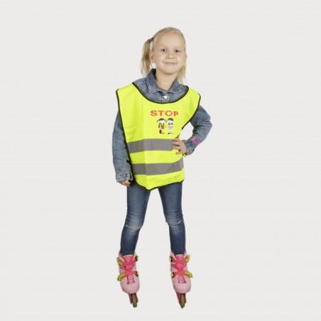 High Vis Vest for children YoYo-K203 STOP-1