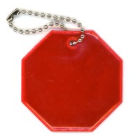 Zawieszka odblaskowa miękka - STOP