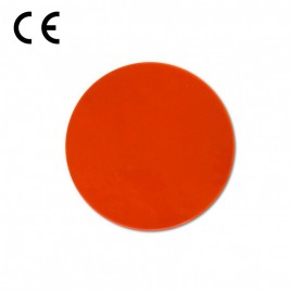 Светоотражающая наклейка "Круг" (оранжевая)