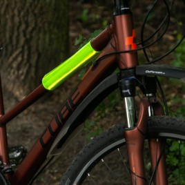 Reflective sleeve for a bicycle