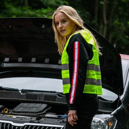 Adult High Vis Vest YoYo-201/2P/Ż - yellow