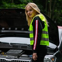 Adult High Vis Vest YoYo-201/2P/Ż - yellow