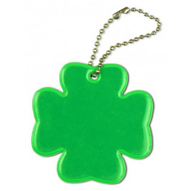 Reflective soft pendant - Green clover