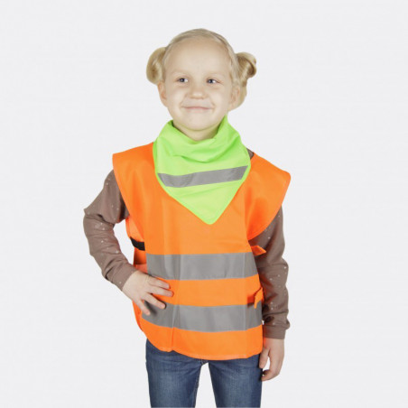 Chusta odblaskowa - kolor zielony - typ CH-034