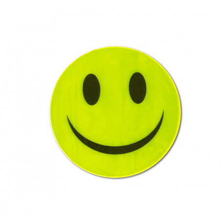Reflective sticker - smiling face