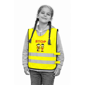 High Vis Vest for children YoYo-K203 STOP-1