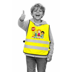 High Vis Vest for childrenYoYo-K203 STOP-2