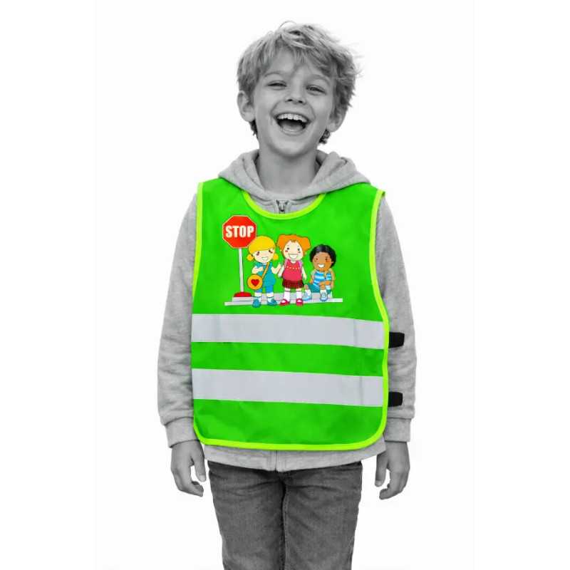 High Vis Vest for childrenYoYo-K203 STOP-2