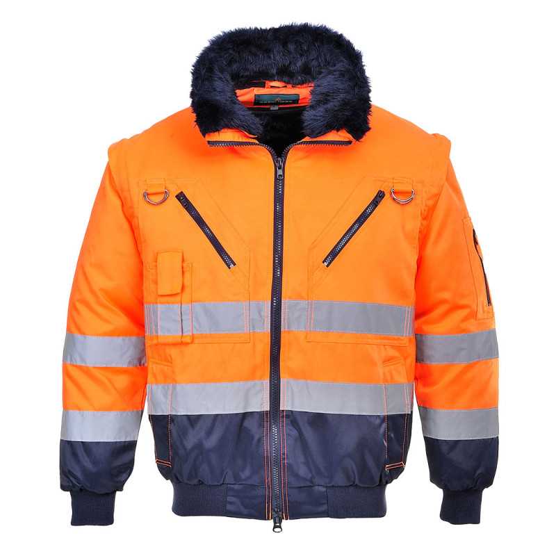Kurtka ostrzegawcza Pilot 3w1 Portwest PJ50