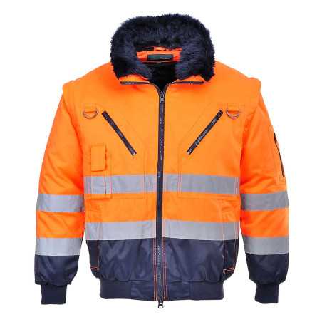 Kurtka ostrzegawcza Pilot 3w1 Portwest PJ50