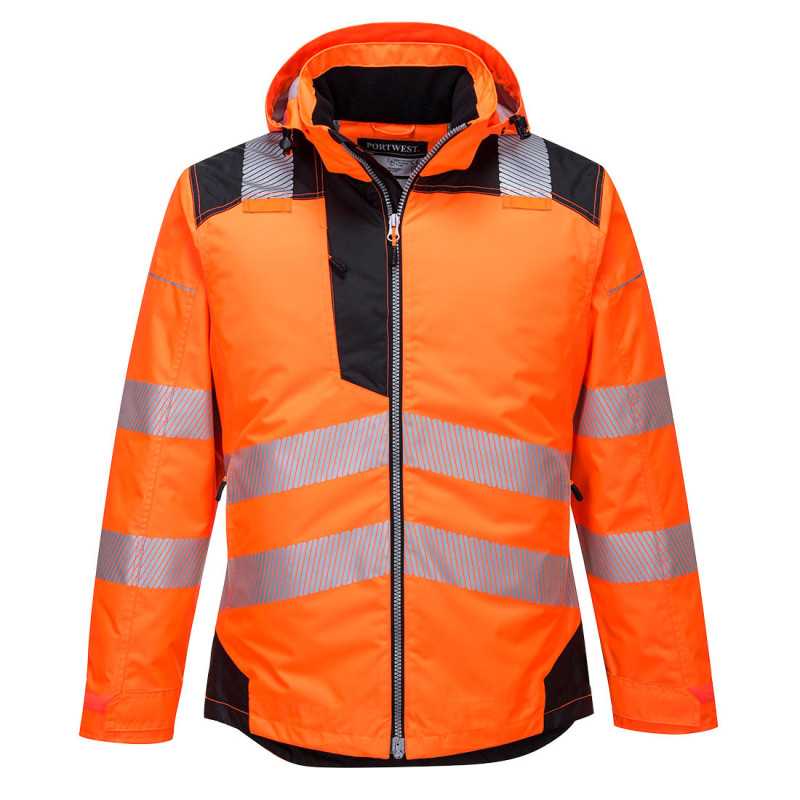 Kurtka zimowa Hi-Vis PW3 EN 342 -40°C, EN ISO 20471 | Kamdo