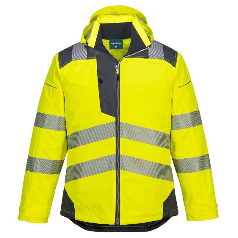 Kurtka zimowa Hi-Vis PW3 EN 342 -40°C, EN ISO 20471 | Kamdo