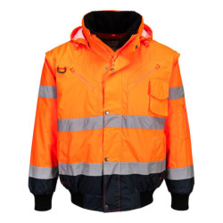 Kurtka wielofunkcyjna Hi-Vis C465 EN 342 -36°C | Kamdo