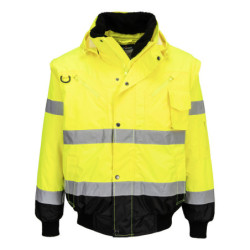 Kurtka wielofunkcyjna Hi-Vis C465 EN 342 -36°C | Kamdo