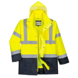 Kurtka wielofunkcyjna 5w1 Hi-Vis S768 | Kamdo