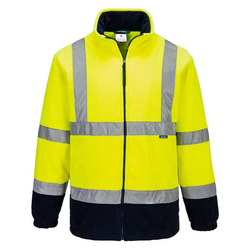Bluza polarowa Hi-Vis F301 — EN ISO 20471 kl. 3 | Kamdo