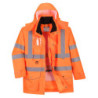 Oddychająca kurtka Hi-Vis do ruchu ulicznego