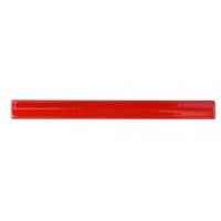 Reflective snapband - red