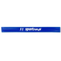 Reflektierendes Schnappband - marineblau